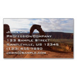 Delicate Arch I Business Card Magnet