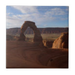 Delicate Arch II at Arches National Park Ceramic Tile