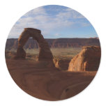 Delicate Arch II at Arches National Park Classic Round Sticker
