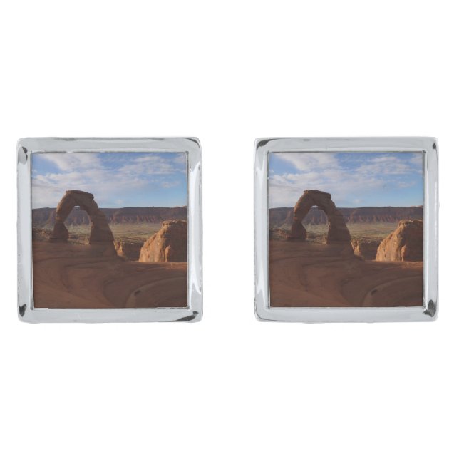 Delicate Arch II at Arches National Park Cufflinks (Front)