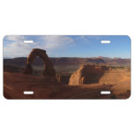 Delicate Arch II at Arches National Park License Plate