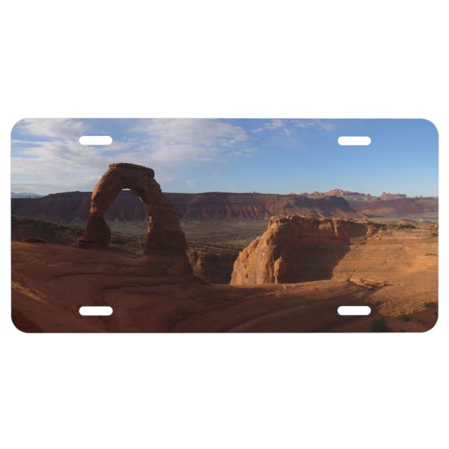 Delicate Arch II at Arches National Park License Plate (Front)