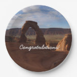 Delicate Arch II at Arches National Park Paper Plates