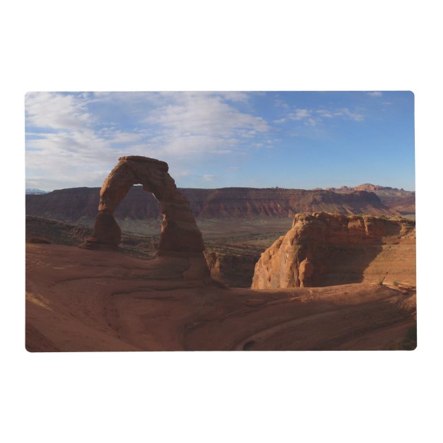 Delicate Arch II at Arches National Park Placemat (Front)