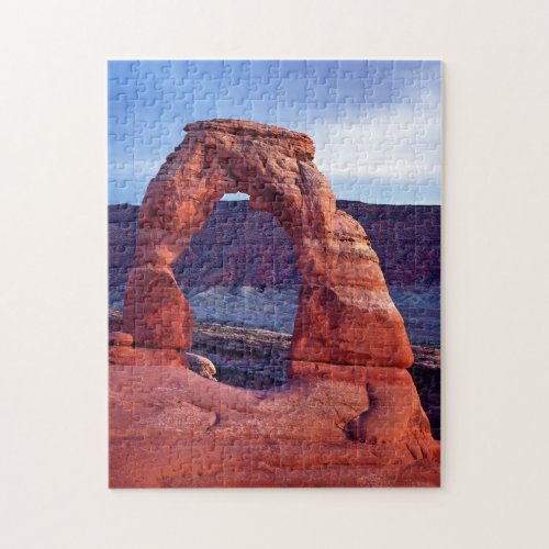 Delicate Arch in Arches National Park _ Utah USA Jigsaw Puzzle