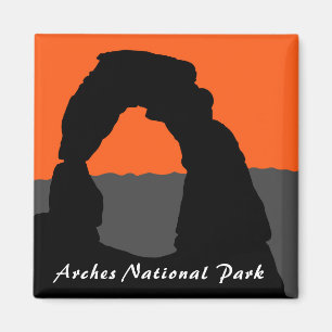Delicate Arch in Arches National Park - Utah, USA Magnet