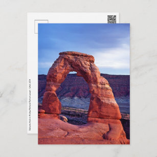 Delicate Arch in Arches National Park - Utah, USA Postcard