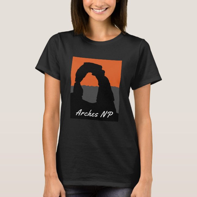 Delicate Arch in Arches National Park - Utah, USA T-Shirt (Front)