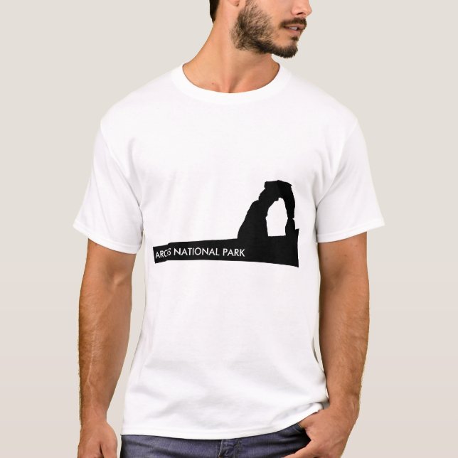 Delicate Arch Silhouette T-Shirt (Front)