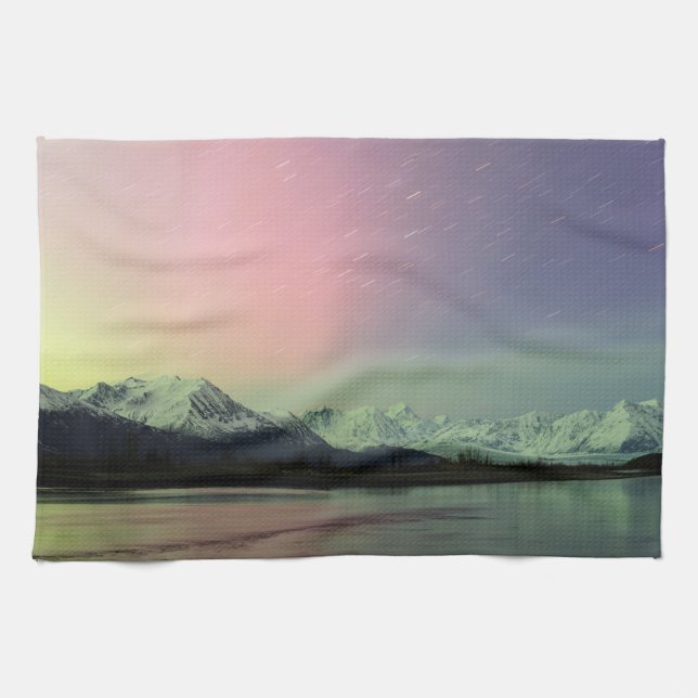 Delicate Aurora Kitchen Towel (Horizontal)