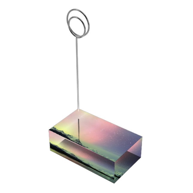 Delicate Aurora Place Card Holder (Corner)