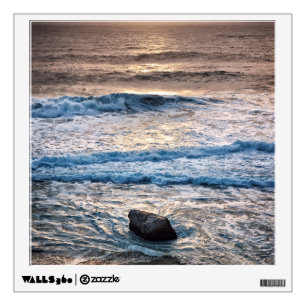 Delicate Beach Sunset Wall Decal