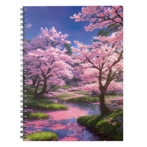 Delicate Beauty of the Stream Notebook