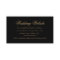 Delicate Black and Gold Script Wedding Website