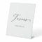 Delicate Black Calligraphy Wedding Favors