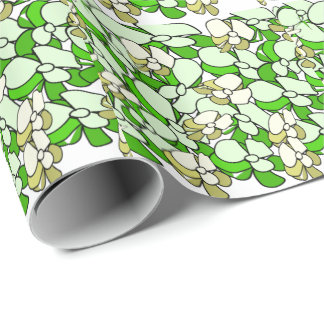 Delicate Blooms: A Gift Wrap Delight