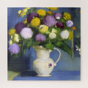 Delicate Blooms Wall Décor Jigsaw Puzzle