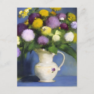 Delicate Blooms Wall Décor Postcard