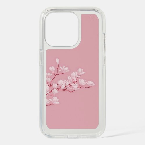 Delicate Blossoms Custom Pink  iPhone 15 Pro Case