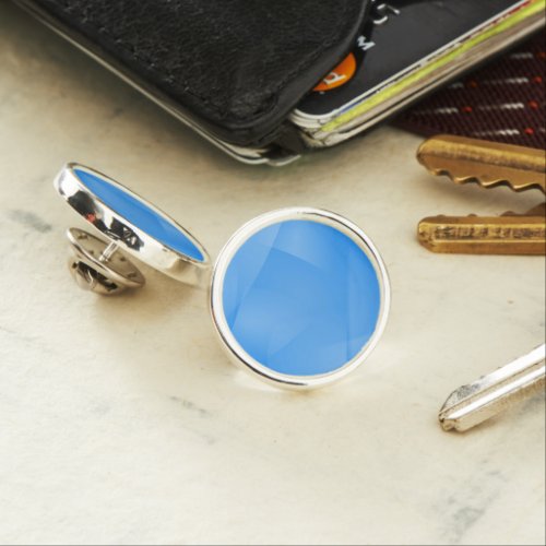 Delicate Blue Folds Lapel Pin