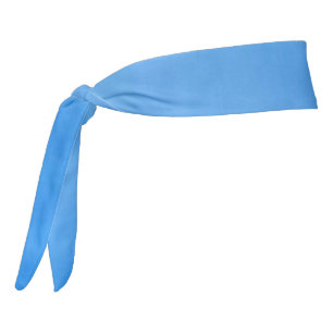 Delicate Blue Folds Tie Headband