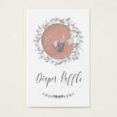 Delicate Botanical Fox Baby Shower (Front)