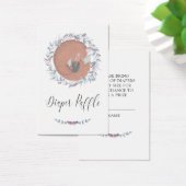 Delicate Botanical Fox Baby Shower (Desk)