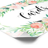 Delicate Bouquet Cards Print (Corner)