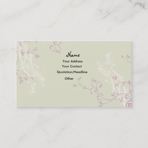 Delicate Business Card Template