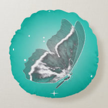 Delicate Butterfly In Sea Green