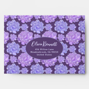 Delicate Charm Floral Envelope
