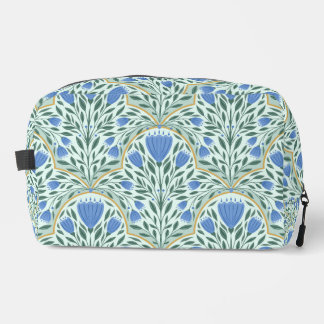 Delicate cornflowers dopp kit