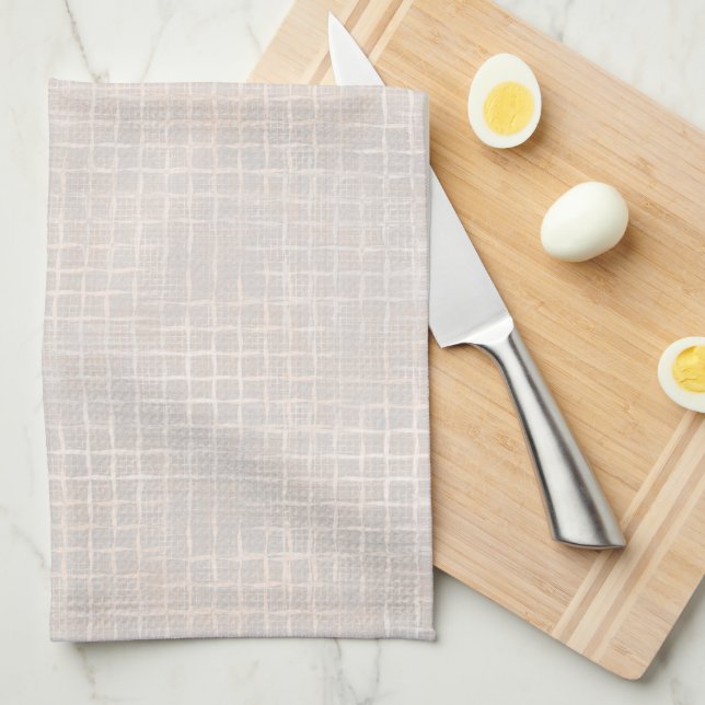 Delicate creamy textured.  kitchen towel (Quarter Fold)