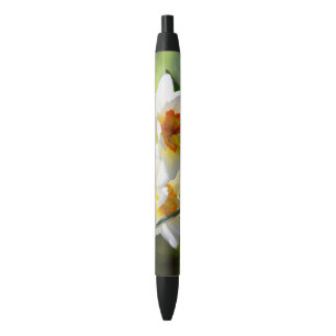 Delicate cute daffodils spring pen