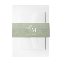 Delicate Elegant Minimal Sage Green Wedding