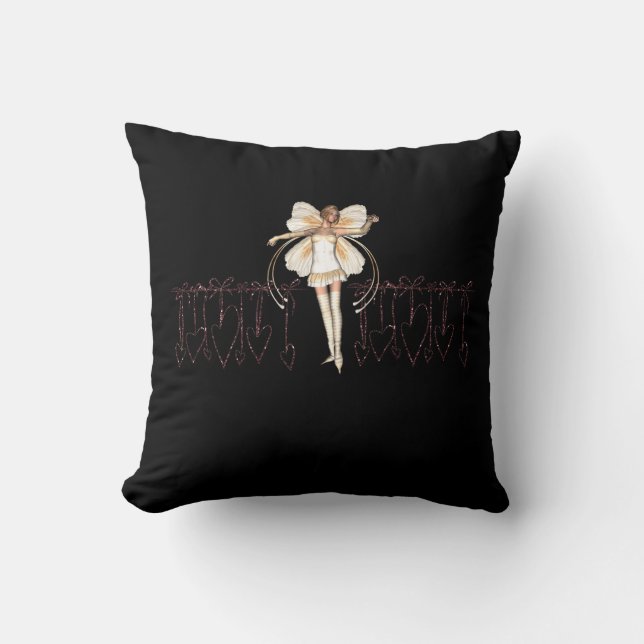 DELICATE FAERIE DANCE  PILLOW (Front)