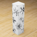 Delicate Falling Snowflakes Wine Box