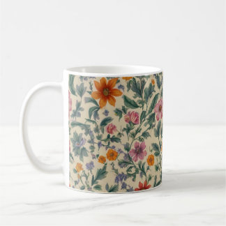 Delicate Feminine Flower Mug 