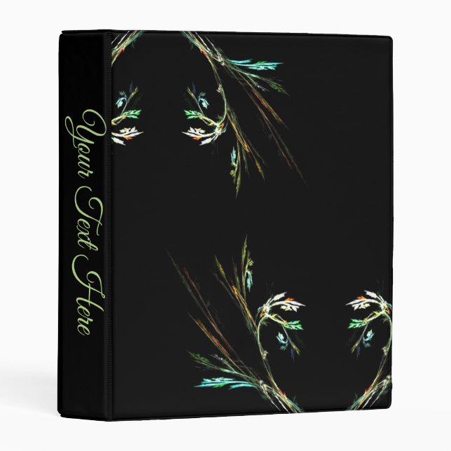 Delicate Fern Mini Binder (Front/Spine)