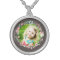 Delicate Floral Frame Custom Photo