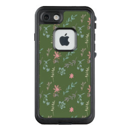 Delicate floral Pattern LifeProof FRĒ iPhone 7 Case