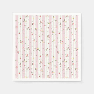 Delicate Floral Pattern  Napkins