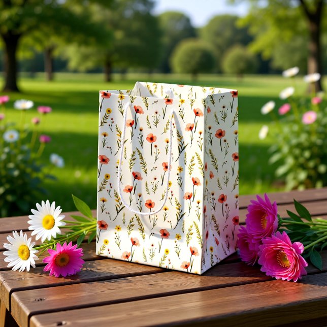 Delicate Florals Gift Bag (Creator Uploaded)