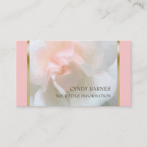 Delicate Flower Business Card