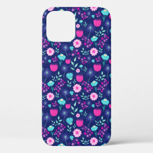 Delicate Flowers and Botanical Details iPhone 12 Pro Case