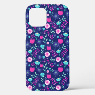 Delicate Flowers and Botanical Details iPhone 12 Case