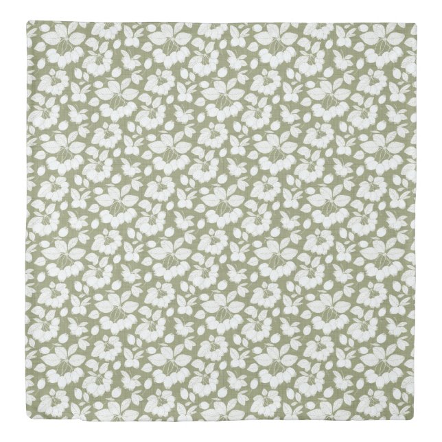 Delicate Fruit Outline King Bedding Duvet Cover (Front)