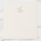 Delicate Gold Calligraphy | Cream Monogram Wedding