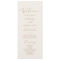 Delicate Gold Calligraphy | Cream Wedding