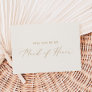 Delicate Gold | Cream Maid of Honor Proposal Card
